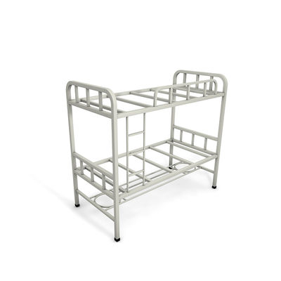 Letti di cuccetta del dormitorio 46kg Gray Color Adult Size Steel con il portascarpe