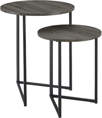 Stoccaggio laterale di base metallica rotondo 24&quot; del salone piccola Tabella di estremità di H