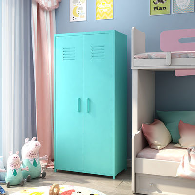 Armadi variopinti del Governo di stoccaggio della camera da letto di dimensione domestica della doppia porta per i bambini