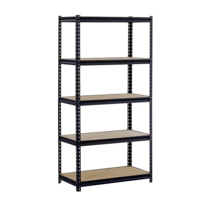 Scaffale del garage del metallo del ribattino di Boltless con Tires di legno regolabile