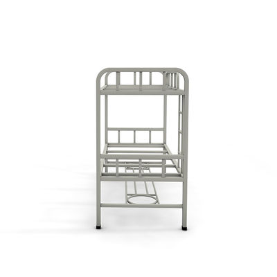 Letti di cuccetta del dormitorio 46kg Gray Color Adult Size Steel con il portascarpe