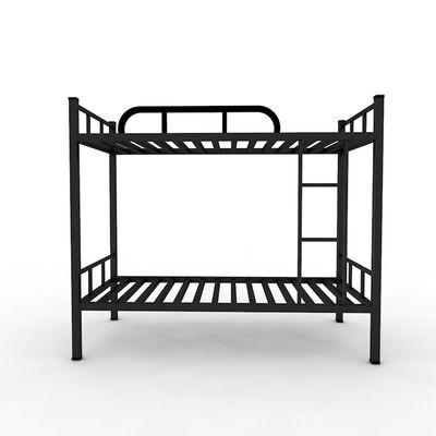 Forte letto di Gray Color Children Metal Bunk del nero del dormitorio di Bedbase