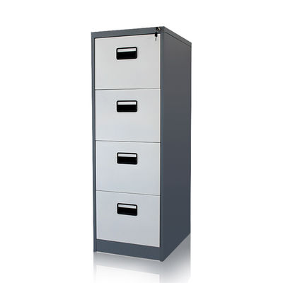 4 Governi scuri di Grey Frame Lockable Vertical Filing del cassetto