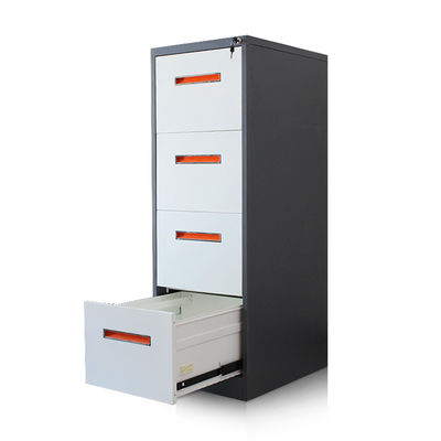 4 Governi scuri di Grey Frame Lockable Vertical Filing del cassetto