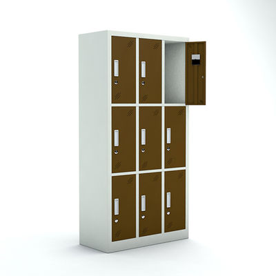 Armadio di Sotrage della porta di altezza completa di 9 porte multi per la casa e la scuola