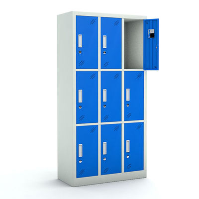 Armadio di Sotrage della porta di altezza completa di 9 porte multi per la casa e la scuola