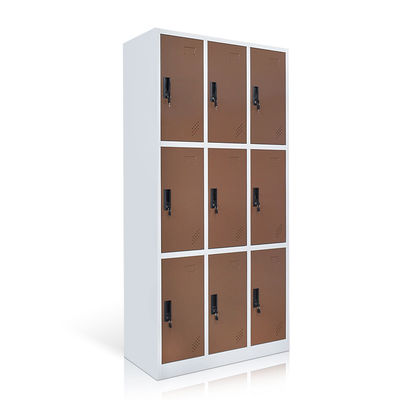9 porte restringono il multi armadio di stoccaggio della porta del bordo per la palestra della scuola