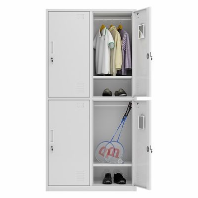 Il metallo del dormitorio di 2 porte della fila 4 copre l'armadio di stoccaggio per spogliatoio
