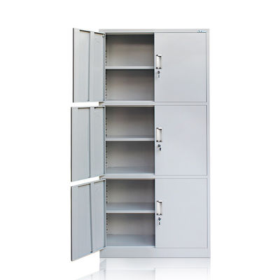 Tre Tires abbattono Gray Metal Storage Cabinet