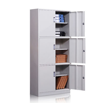 Tre Tires abbattono Gray Metal Storage Cabinet