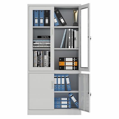 Impermeabilizzi il Governo di stoccaggio di vetro del metallo della porta di Tires delle biblioteche due