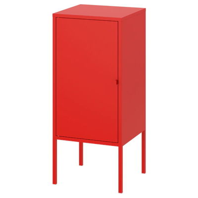 Armadietto d'acciaio della singola porta del metallo 0.6mm con il piede del supporto