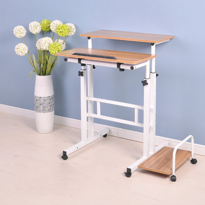 Tabella di studio del metallo ospite di home computer W60cm con altezza regolabile