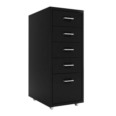 A casa 5 Governo di stoccaggio mobile 690mm di altezza blu dei cassetti con le ruote
