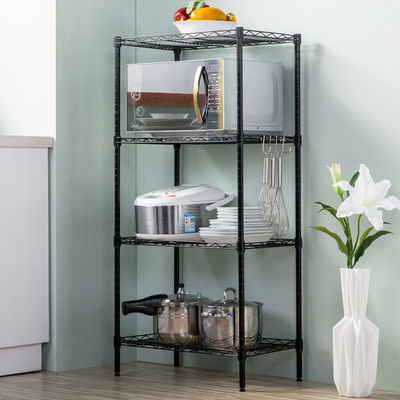 Organizzatore resistente regolabile Steel Shelf Rack di Tires di basi 4