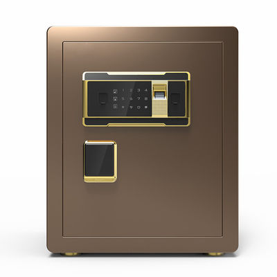 Cassaforte elettronica nera della casa di sicurezza della serratura dell'impronta digitale di altezza 45cm