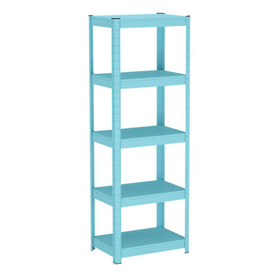 organizzatore d'acciaio Metal Storage Shelves del nero 5-Shelf per la casa