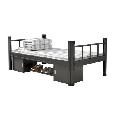 Letto singolo d'acciaio premio di sostegno della stecca del letto di Sturdy Metal Frame dello studente
