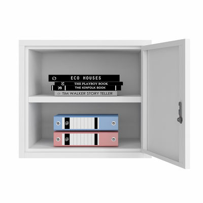 Serratura a chiave e scaffale di Gray Cube Storage Box With della scuola della casa del metallo