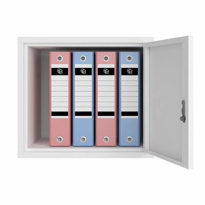 Serratura a chiave e scaffale di Gray Cube Storage Box With della scuola della casa del metallo