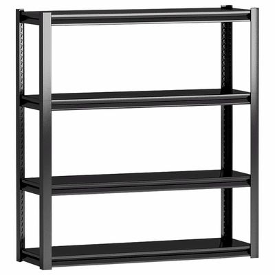 Stoccaggio regolabile del garage del metallo 4 scaffali di bassa potenza dello scaffale d'acciaio dello scaffale di Tires